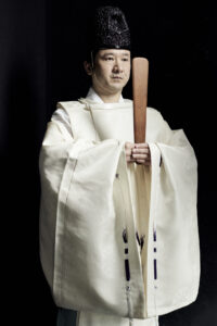 Shinto officiant Masatsugu Okutani
