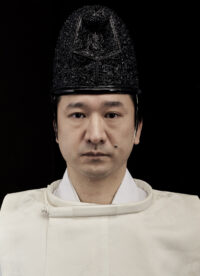 Shinto officiant Masatsugu Okutani
