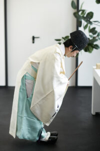 Shinto officiant Masatsugu Okutani